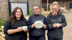 Huge crockery donation benefit more than 100 charities