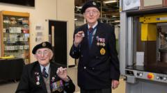Veterans unveil coin to mark 80 years since VE Day