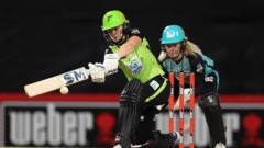 Knight's Thunder exit WBBL with loss to Heat