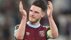 'Good chance' Rice will leave West Ham - Moyes