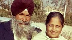 ਜਨਰਲ ਸੁਬੇਗ ਸਿੰਘ ਆਪਣੀ ਪਤਨੀ ਅਤੇ ਨੂੰਹ ਨਾਲ