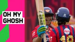 'She's really going for it' - Ghosh hits quick fifty for Super Giants