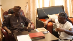 Obasanjo, Charly boy video: 'I be di father of frustrated Nigerian youths' OBJ tell Arreafada