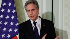 Blinken in Israel as US supports call for immediate Gaza ceasefire