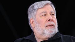 Steve Wozniak at Deutsche Telekom's Digital X event in September 2022
