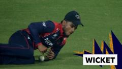 Confusion after Nepal's Jora drops catch but celebrates