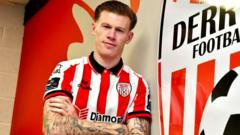 McClean makes Derry City return after leaving Wrexham