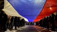 Protest desničara u centru Beograda