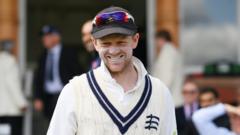Middlesex batter Robson signs two-year extension