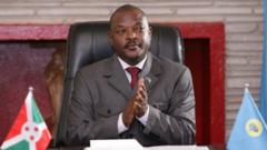 Pirezidaanti ierre Nkurunziza