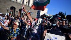 Демонстрация протеста в Софии
