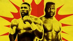Joshua v Ngannou - updates from heavyweight bout