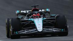 Chinese Grand Prix sprint qualifying: Russell out in second session
