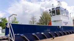 New landing craft for freight for Isles of Scilly