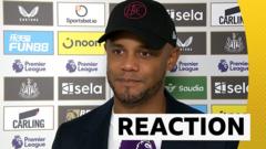 Winless Burnley 'have to take their moments' - Kompany