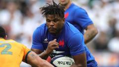 France centre Danty fit to return for Namibia game