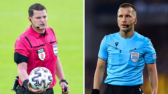 Uefa bans two Polish referees for ‘terrible mistake’