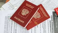 Паспорт и анкета на визу