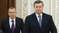 Андрій Клюєв та Віктор Янукович