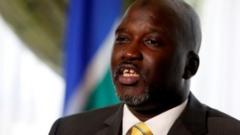 Ikirego cya Gambia kirangajwe imbere na Abubacarr M Tambadou, Minisitiri w'ubutabera w'iki gihugu