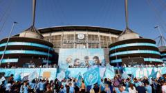 Thousands line streets for Man City parade