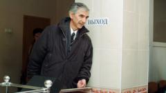 Данилов после заседания суда в Красноярске, на котором присяжные признали его виновным в госизмене