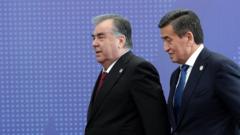 Сооронбай Жээнбеков менен Эмомали Рахмон жолугушту