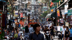 Một con phố tại Hà Nội