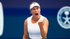 Collins beats Rybakina in Miami Open final