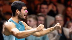 Alcaraz wins in Rotterdam for first indoor title