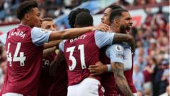 Villa qualify for Europe after 13-year absence