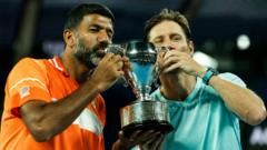 Record-breaker Bopanna targets Wimbledon title