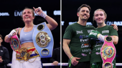 Britons Scotney and Dixon win world title fights