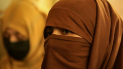 file photo: Afghan female student at Ekhlas Center, a private educational institution in Kabul, Afghanistan, 09 November 2022