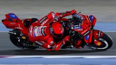 Marc Marquez wins in Qatar despite collision with brother