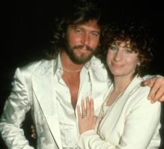 Barry Gibb and Barbra Streisand