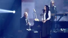 Lorde at the 2016 Brits