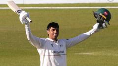 Patel scores milestone ton for defiant Leics against Surrey