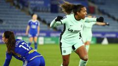 WSL: Macario scores on debut as Chelsea put four past Leicester - reaction