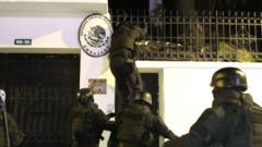Mexico cuts ties with Ecuador after embassy stormed