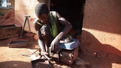 Emeka Abugiri dey repair generator