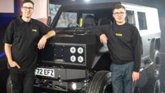 Scottish car manufacturer unveils electric 4x4 - BBC News