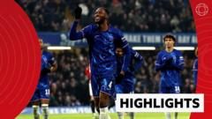 Chelsea outclass League Two strugglers Morecambe