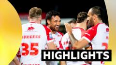 Hull KR beat Castleford to go top