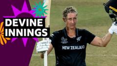 Marvellous Devine century gives Australia brief scare