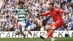 Scottish Premiership: Butland denies Maeda as Celtic threaten Old Firm second