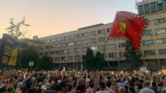 protest, Beograd, Srbija protiv nasilja