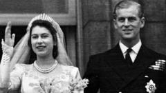 Краљица Елизабета Друга и принц Филип, венчање 1947.