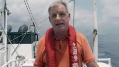 BBC on board Philippine ship hit by Chinese water cannon