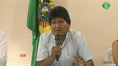 Morales dey tok for national TV